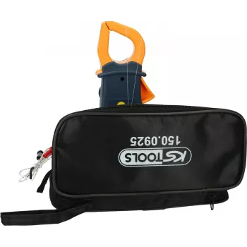 Conjunto de pinça amperimétrica ks tools 600A, kit digital de 3 peças, modelo 150.0925