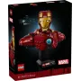 LEGO Conjunto de construção Marvel Super Heroes Iron Man MK4 Modelo 3D, 436 peças, inclui 1 minifigura, para 18+