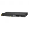HPE Aruba Networking CX 6100 24G Class4 PoE 4SFP+ 370W Managed L3 Gigabit Ethernet (10/100/1000) Power over Ethernet (PoE) 1U preto