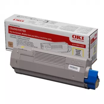 Toner C5650/5750 amarelo (2k) 43872305