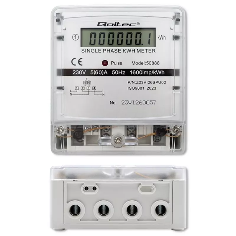Contador de consumo de energia eletrónico monofásico 230V LDC