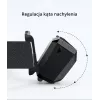 Lanterna Libox LB0107 preta com faixa LED