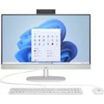 HP All-in-One PC 24-cr0112ng PC all-in-one FHD de 23,8 polegadas, Intel N100, 8 GB RAM, 512 GB SSD, FreeDOS