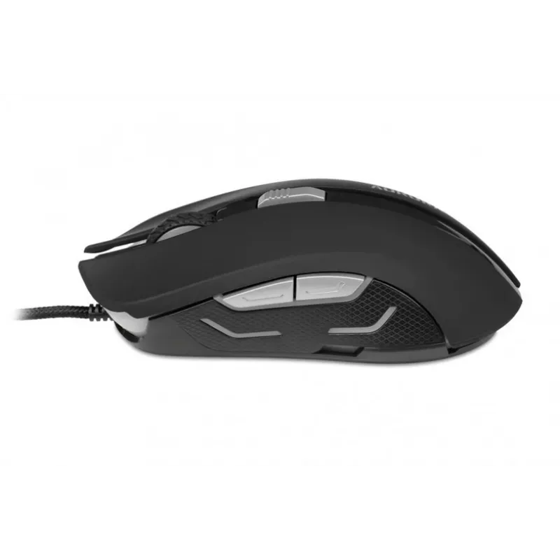 iBox Aurora A-1 IMOGS9031 rato gaming ótico com fio, 2400 DPI, USB Type-A, RGB, para destros, preto