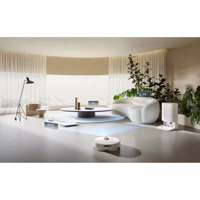 Aspirador robô Xiaomi Robot Vacuum Cleaner X10 Plus (branco)
