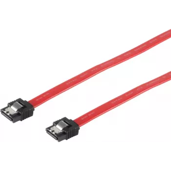 Cabo SATA III ShiverPeaks 78246-1.0 1 m, suporta 3 Gb/s e 6 Gb/s