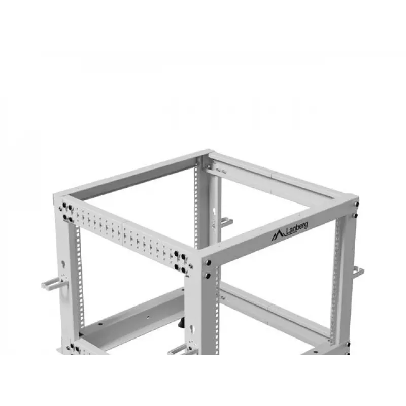 Rack 19 9U 600x600-1100 ajustável cinzento