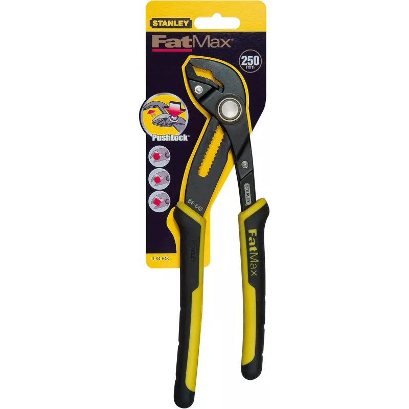 Alicate de bomba de água Stanley FatMax Multigrip 250 mm