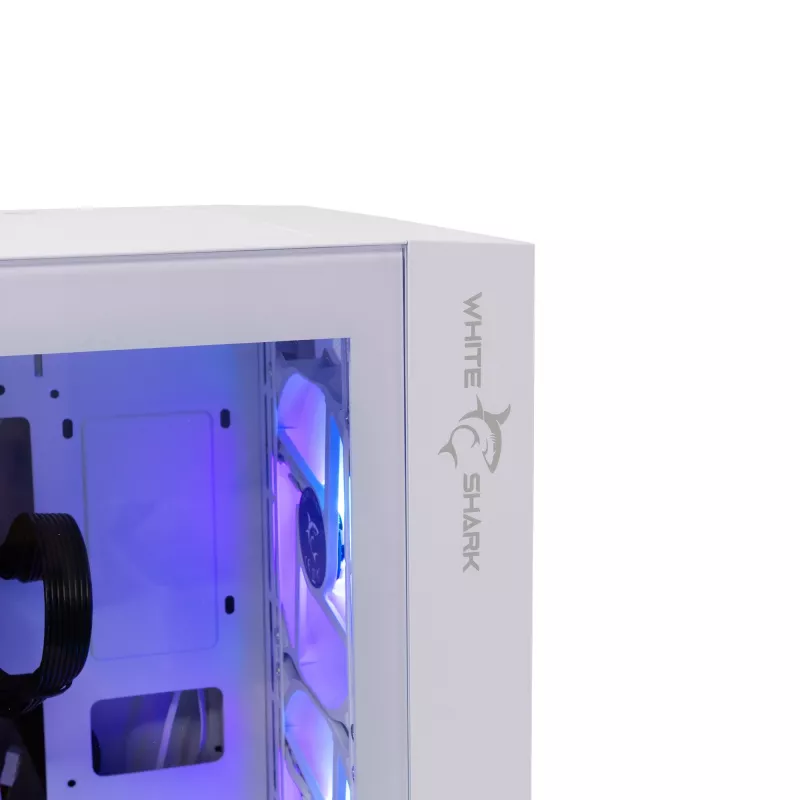 Caixa de computador White Shark GCC-2401 Warhead-3 ATX branca