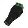 Synergy 21 S21-LED-000220 DC/2.1 x 4 mm preto - conector de cabo verde