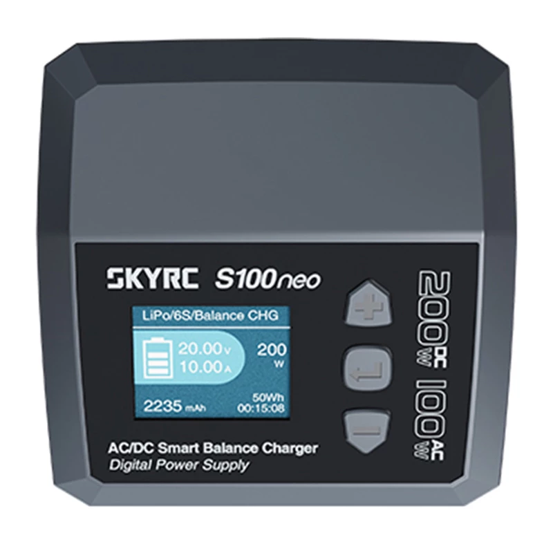 Carregador inteligente SkyRC S100neo AC/DC