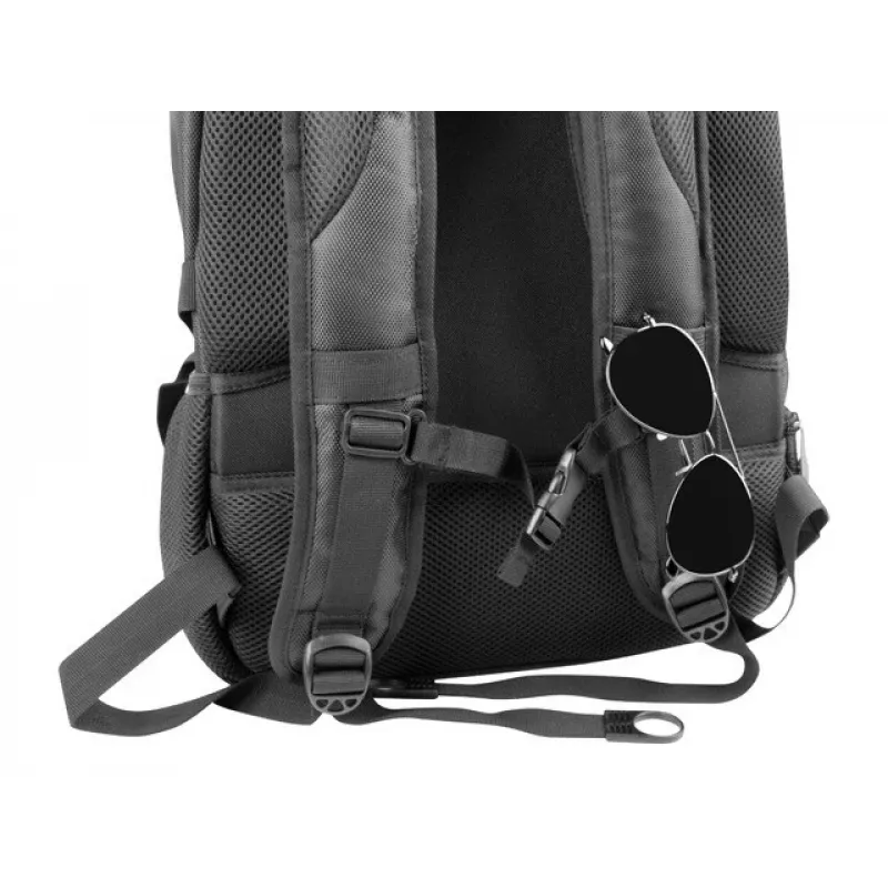 Mochila casual NATEC NTO-1703 preto poliéster