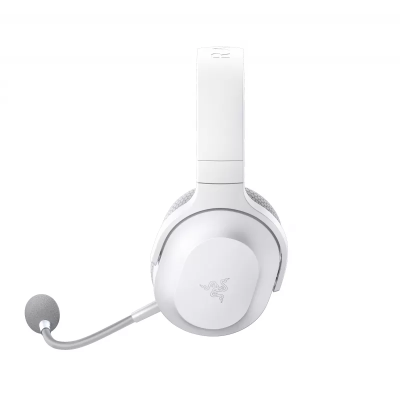 Headset Razer Barracuda X com fios e sem fios arco de cabeça gaming USB Type-C Bluetooth branco