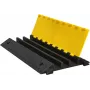 Passa-cabos EUROLITE KB-3 3 canais 900×500×70 mm para proteção de cabos