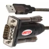 Cabo série UNITEK Y-105 Preto 1,5 m USB Type-A DB-9