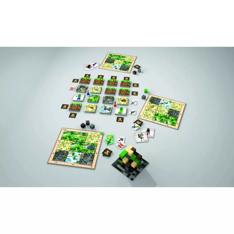 Minecraft Builder & Biomes, jogo de tabuleiro