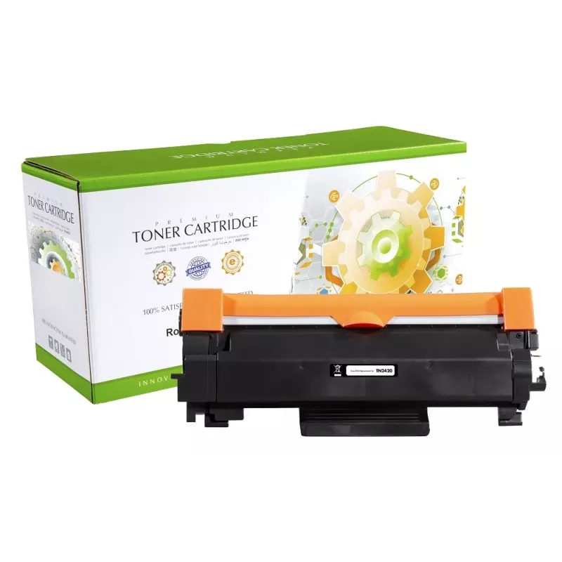 Compatível Static Control Brother Cartridge TN-2420 (TN2420) preto, 3000 páginas