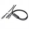ROLINE - Cabo USB - USB-C de 24 pinos (M) para USB-C de 24 pinos (M) - USB 2.0 - 1,85 m - Alimentação USB (100 W) - Preto (11.02.8308)