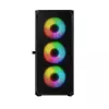 Caixa LOGIC CONCEPT Portos ARGB ATX Mid-Tower, preto