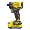Stanley SFMCF820D2K Parafusadeira de impacto 2900 rpm Preto, Amarelo