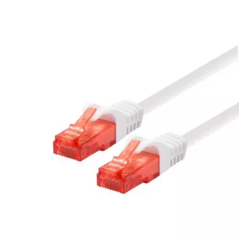 Cabo de rede LOGON Cat6 UTP, 7 m, RJ-45 macho para RJ-45 macho, branco