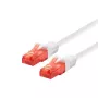 Cabo de rede LOGON Cat6 UTP, 7 m, RJ-45 macho para RJ-45 macho, branco