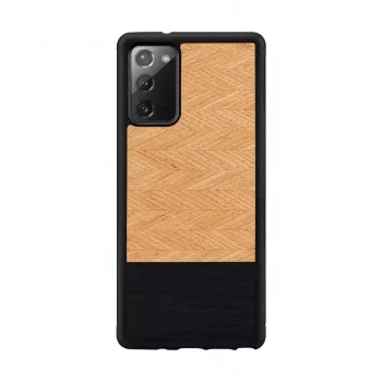 Capa para smartphone Man and Wood Galaxy Note 20 Fischgrät Nero preto