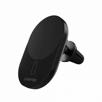 Carregador de automóvel sem fios CANYON OnGrip 105 15W Qi2 Wireless preto