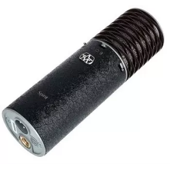 Microfone Aston Microphones Spirit preto, bundle