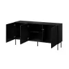 Cómoda SIENA 150,5x40x75 preto mate