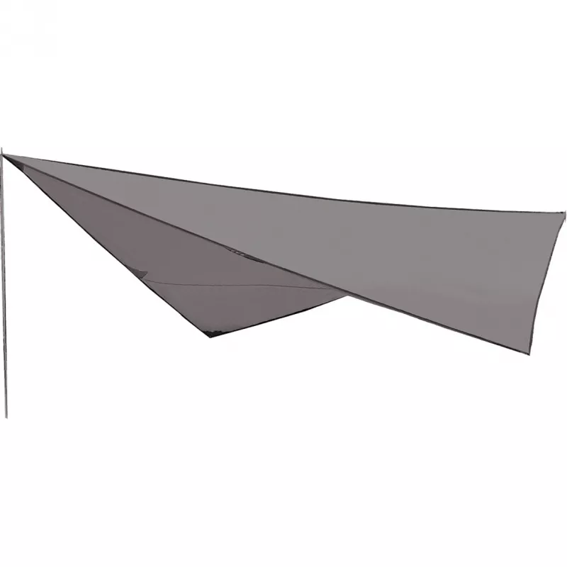 Toldo High Peak 10034, cinzento Poliéster, cobertura exterior e base