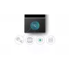 Terminal de controlo de assiduidade Safescan TM-616 preto — TFT 2,8 polegadas, dual-core 1 GHz, cartão de proximidade, Ethernet LAN, montagem na parede