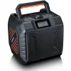 Rádio digital portátil Lenco ODR-160GY cinzento FM/AM com sintonizador digital e design compacto