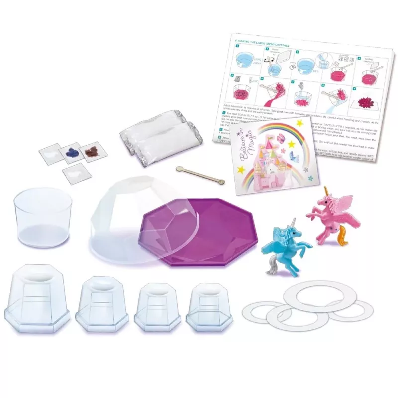 Conjunto Árvore de Cristal 4M 4M-03928 — Brinquedo Científico Geológico para Crianças, rosa, a partir dos 8 Anos