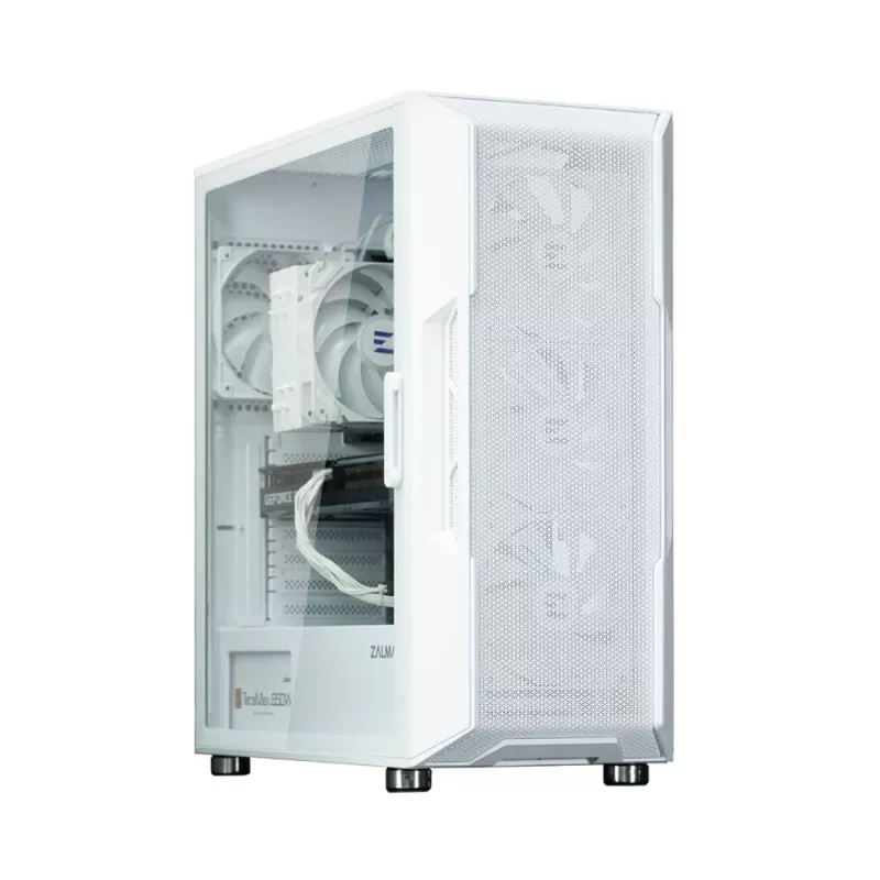 Caixa de computador Zalman I3 NEO ARGB WHITE Midi Tower