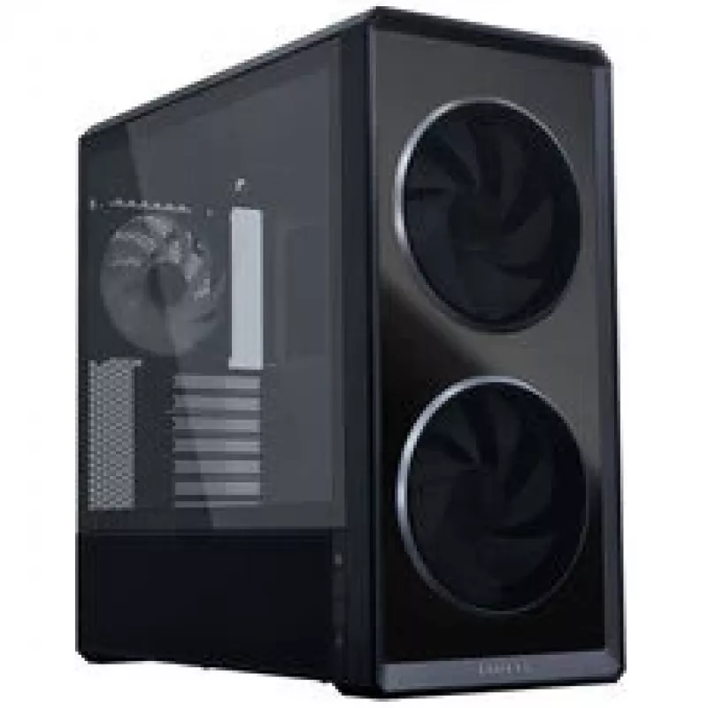 Conjunto de caixa de PC Lian Li LANCOOL 217 INF + 3 ventoinhas UNI FAN SL-INF 120 Reverse-Blade – preto