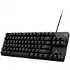 Teclado de gaming mecânico Logitech G G413 TKL SE tenkeyless com fios USB AZERTY