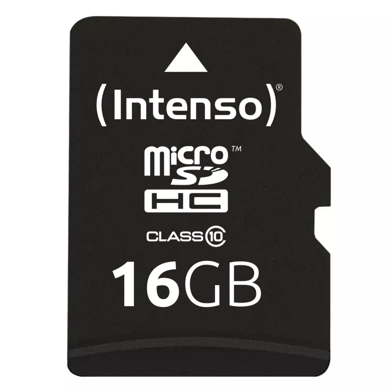 MEMÓRIA MICRO SDHC 16GB C10/COM ADAPTADOR 3413470 INTENSO