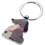 Porta-chaves TROIKA design em metal DOG & DOGGY KR18-05/BR