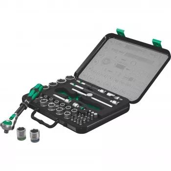 Wera 8100 SA/SC 2 conjunto Zyklop chave de roquete