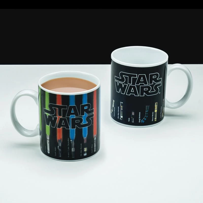 Caneca Paladone Star Wars Lightsaber que muda de cor com o calor