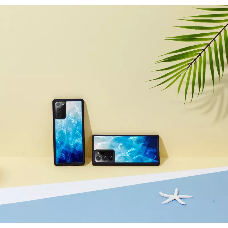 Capa de proteção iKins para Samsung Galaxy Note 20 Ultra – blue lake preto