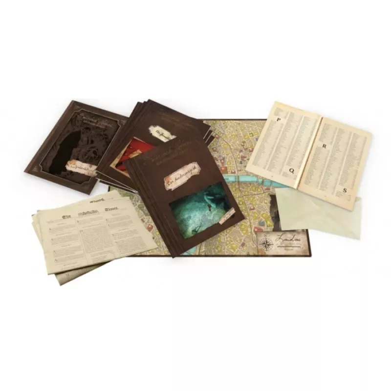 Sherlock Holmes Consulting Detective: The Thames Murders and Other Cases, jogo de tabuleiro