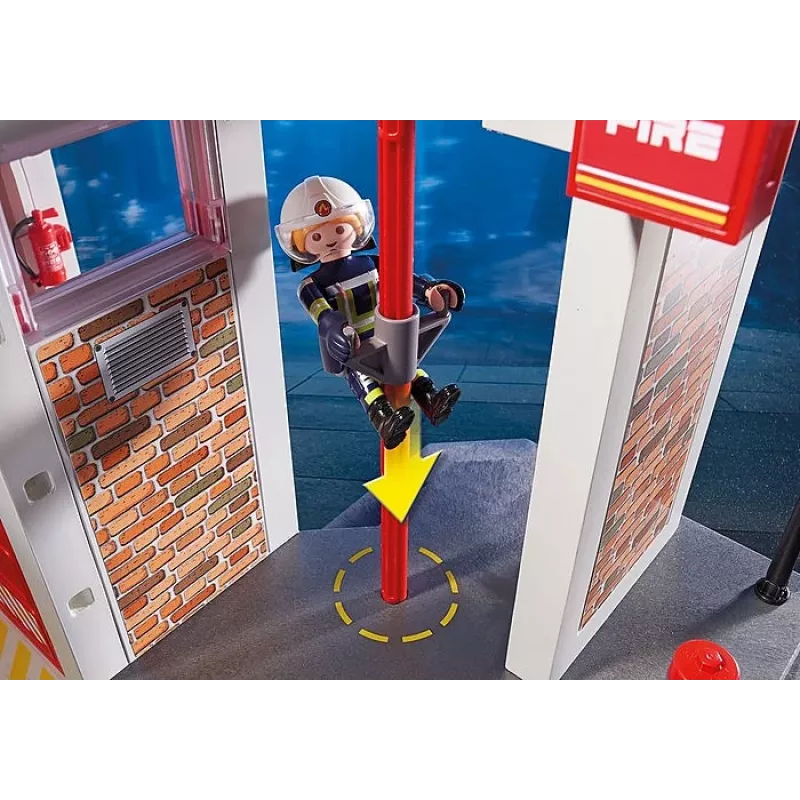 Conjunto de figuras Grande Quartel de Bombeiros 9462