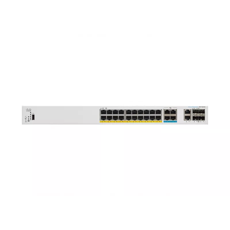 Switch gerido Cisco Catalyst C1300-24MGP-4X L2/L3 24 portas PoE