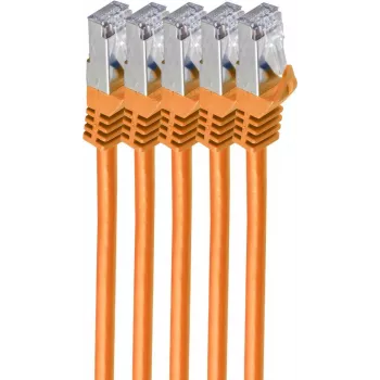 Cabo de rede ShiverPeaks BS75511-O-SET5