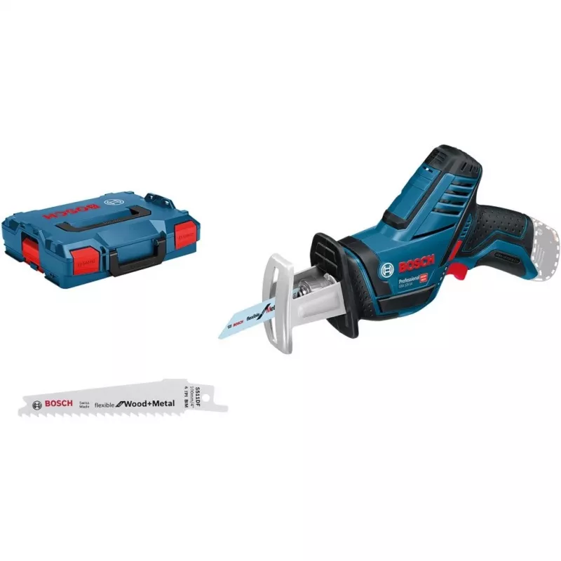 Bosch GSA 12V-14 Professional serra de sabre a bateria, 12 V, sem bateria, azul/preto
