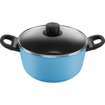Frigideira Ballarini Caprera 2H 24 cm, antiaderente, azul