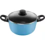 Frigideira Ballarini Caprera 2H 24 cm, antiaderente, azul
