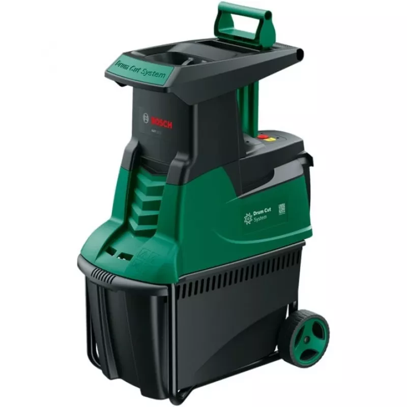 Biotriturador silencioso AXT 22 D, rolo de corte verde/preto, 2.200 Watt